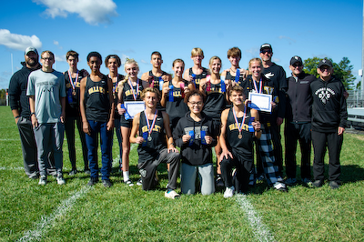 Springs Valley XC sweeps Patoka Lake Athletic Conference team titles cover photo