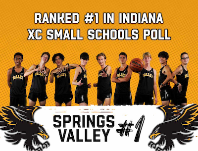 Springs Valley boys ranked No. 1 in latest Indiana Small Schools Cross Country Poll cover photo