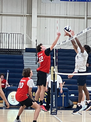 Boys Volleyball Loses to Bishop Noll cover photo