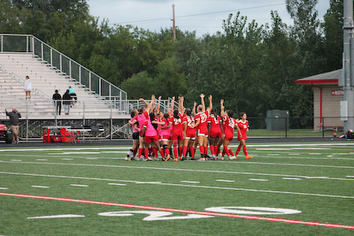 Soccer (GV) Scores 7 Goals in NCC Victory Over Kankakee Valley cover photo