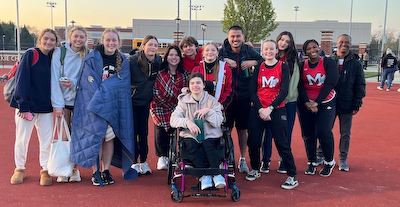 Unified Track Competes in First Meet cover photo