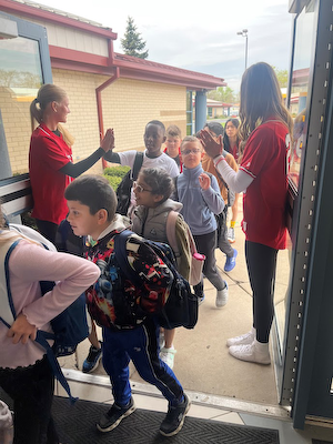 Softball Team Visits Elementary Schools gallery cover photo