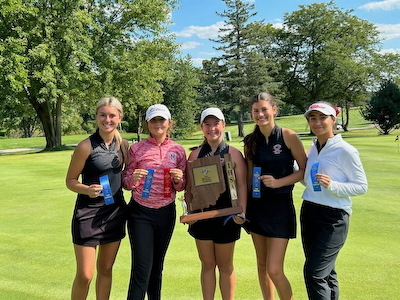Girls Golf Wins IHSAA Sectional! gallery cover photo