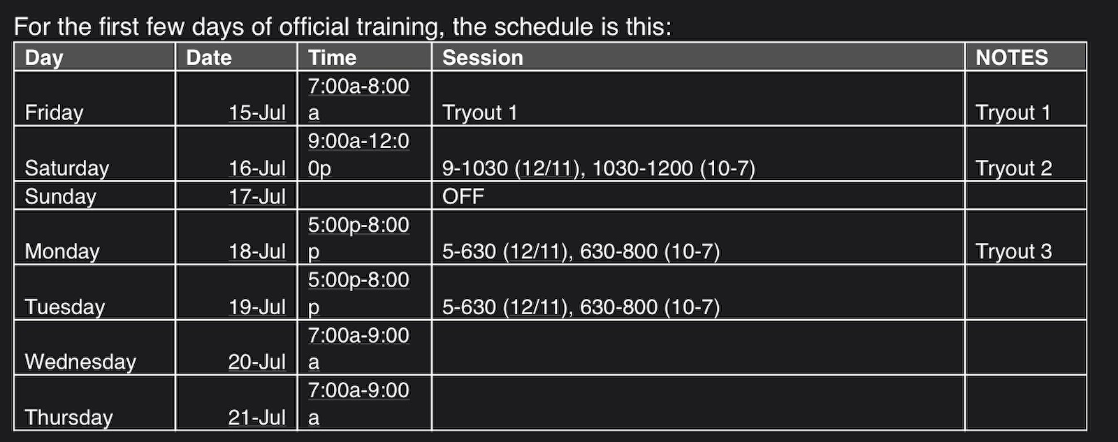 Boys Soccer Tryout Dates/ Girls Soccer Tryouts cover photo