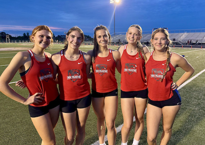 Girls track wins four individual HHC titles cover photo
