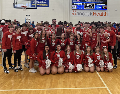 Another chip on the wall: Boys basketball downs G-C for sectional title cover photo