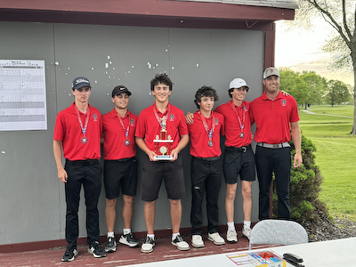 Golf wins county title cover photo