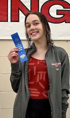 Tull qualifies for diving State Finals cover photo