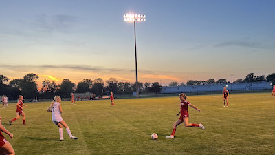 Girls soccer wins sectional opener cover photo