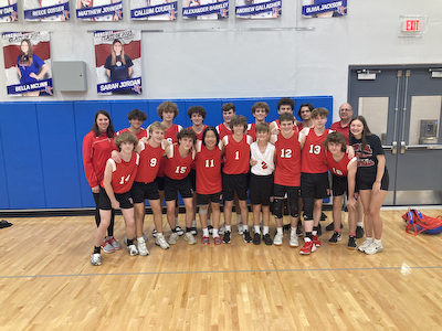Boys volleyball finishes second in sectional cover photo