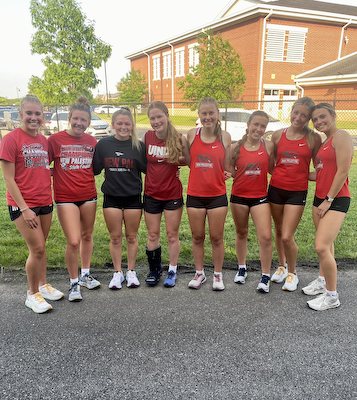 Girls track competes in regional cover photo