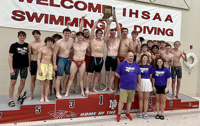 Boys swim repeats as sectional champion cover photo