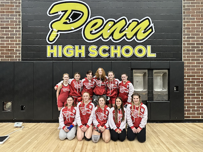 Girls wrestlers place six at Penn cover photo