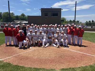 Nunnally's gem, timely hitting leads baseball to sectional title cover photo