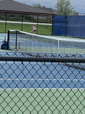 Lady Spartans tennis takes on Norwell! cover photo