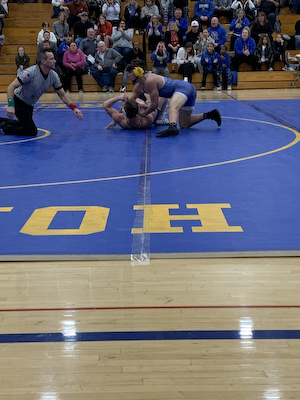 Wrestling defeats East Noble! cover photo