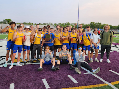 Boys Track & Field SECTIONAL CHAMPIONS cover photo