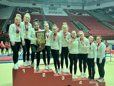 Homestead Gymnastics STATE RUNNER UP!!!! cover photo