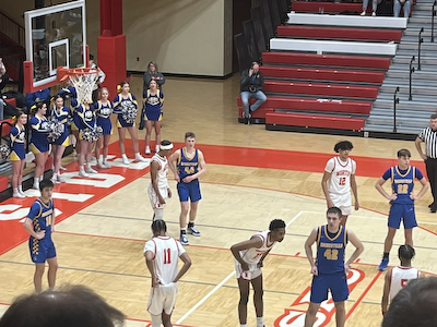 Homestead Basketball with a big night at North Side! cover photo