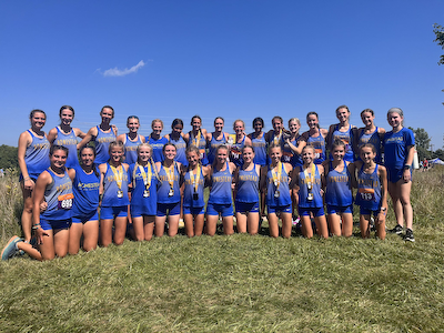 Homestead Girls Cross Country places 2nd at Marion Invitational! cover photo