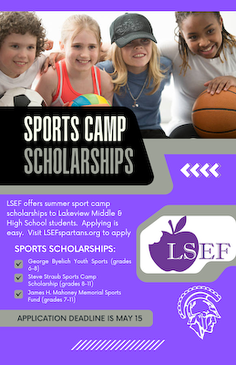 Sports Camp Scholarships - Deadline to Apply is Fast Approaching cover photo
