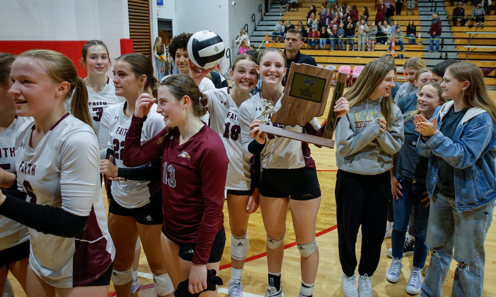 Volleyball Wins Second Sectional Title! gallery cover photo