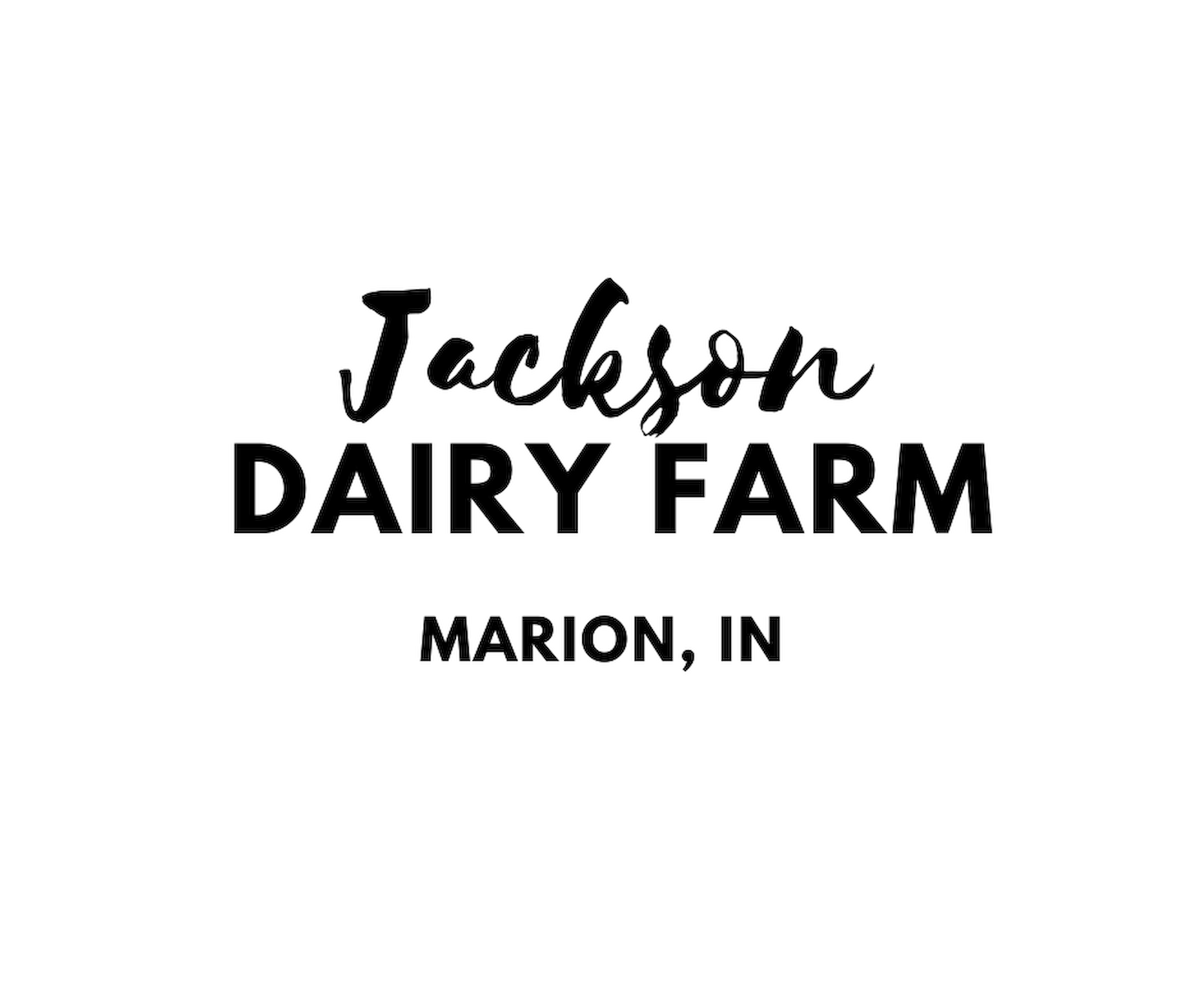 Jackson Dairy Farm