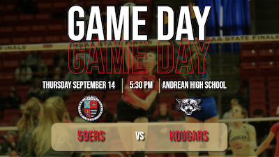 Girls Volleyball - Andrean vs. KV Match Notes cover photo