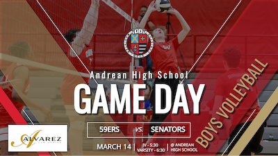 Boys Volleyball - 59ers vs. Washington Twp. Game Notes, Presented by Alvarez Law cover photo