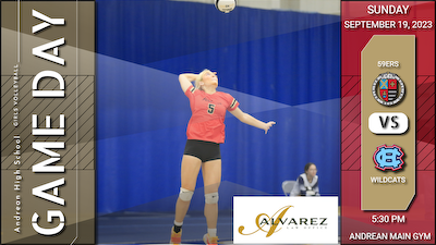 Girls Volleyball - Niners vs. Hanover Central Match Notes, Presented by Alvarez Law cover photo