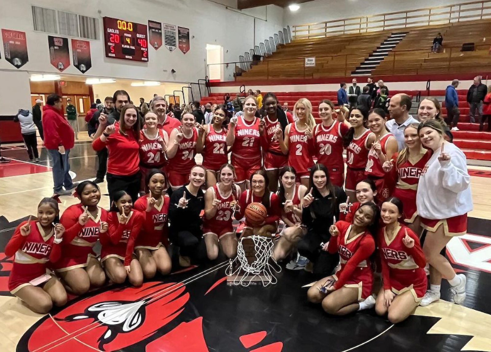 Girls Basketball Sectional Champions 2024 gallery cover photo