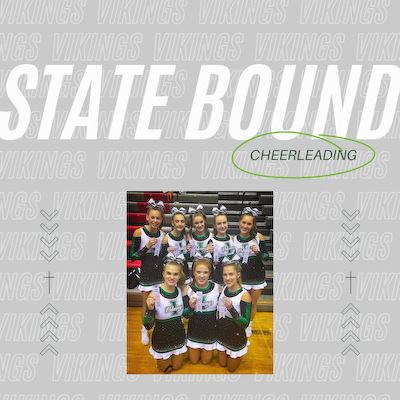 Cross Country and Cheer STATE BOUND! cover photo
