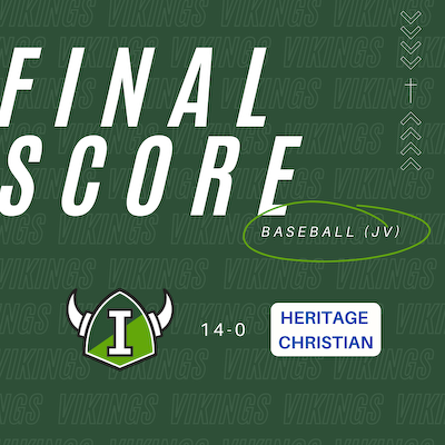 JV Baseball beats Heritage cover photo