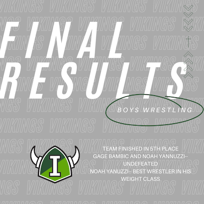 Boys wrestling results! cover photo