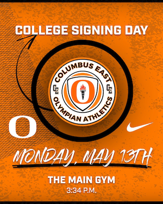East Athletics: College Signing Day - May 13th | 3:45 PM | Main Gym cover photo