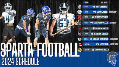 Sparta Football Schedule Announcement gallery cover photo