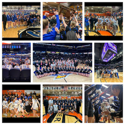 Girls' Hoops Fall in State Finals cover photo