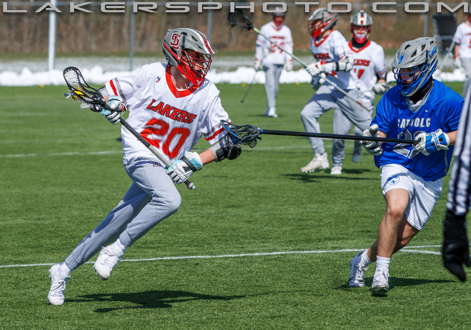 Varsity LAX Falls To CC In Overtime Showdown gallery cover photo