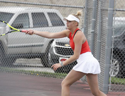 Stars fall to solid University team in girls tennis cover photo