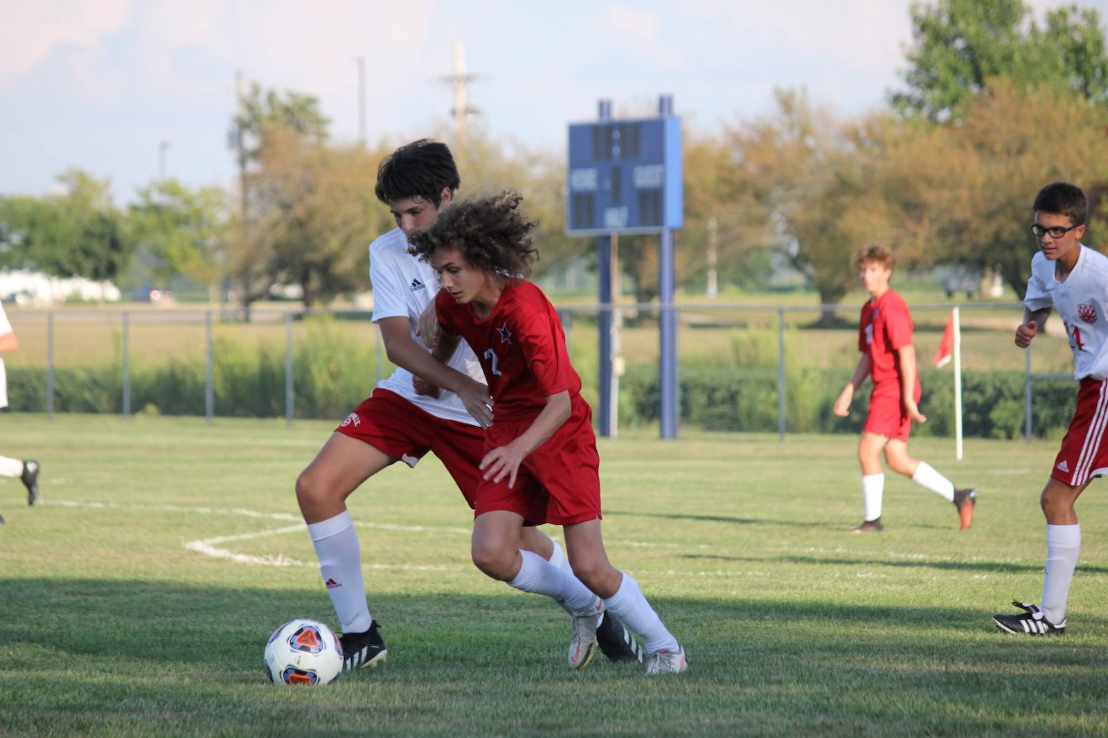 Boys soccer took on Crawfordsville in first match of the season cover photo