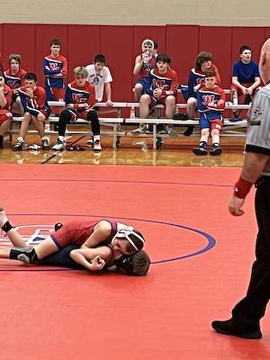 Stars defeat Warriors 58-39 in JH Wrestling cover photo