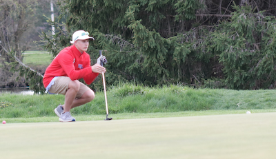 JH Golf- four players score in the forties to improve to 4-1 on the season cover photo
