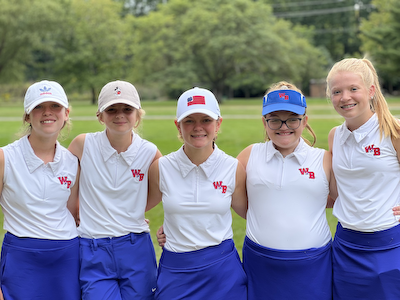 JH golfers compete in 18 hole Invitational at Zionsville Golf Course cover photo
