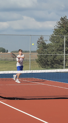 The JH Boys Tennis team defeated North Montgomery 5-0 cover photo