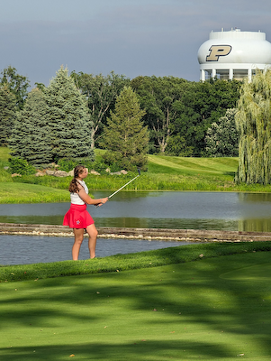 Lady Stars traveled to Purdue's Golf Course to take on West Lafayette cover photo