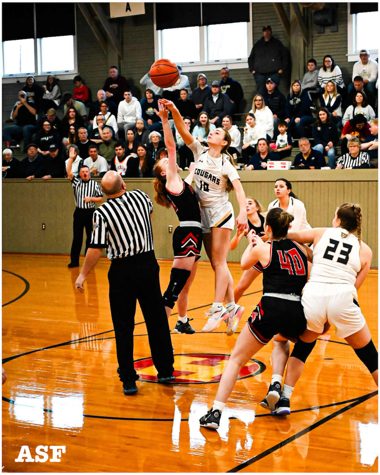 Lady Falcons at Hoosier Gym gallery cover photo