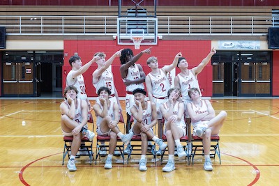 Boys Basketball - Pilgrims Split With Marshall County Rival Triton cover photo