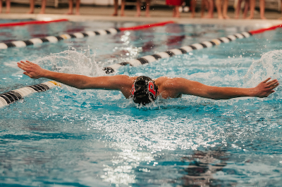 Boys Swimming - Pilgrims Finish 7th In The NLC cover photo