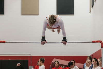 Gymnastics - Lady Pilgrims Get Wins Over Chargers & Warriors cover photo