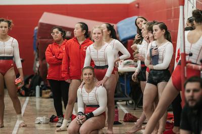 Gymnastics - Lady Pilgrims Defeat Warsaw and Logansport cover photo